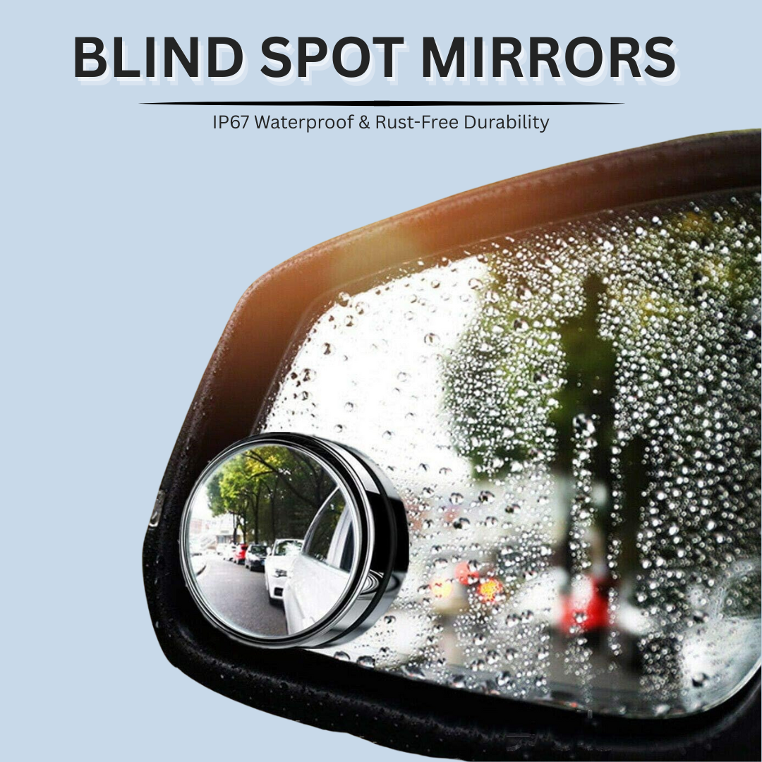 Wide Angle Blind Spot Mirrors – 2pcs