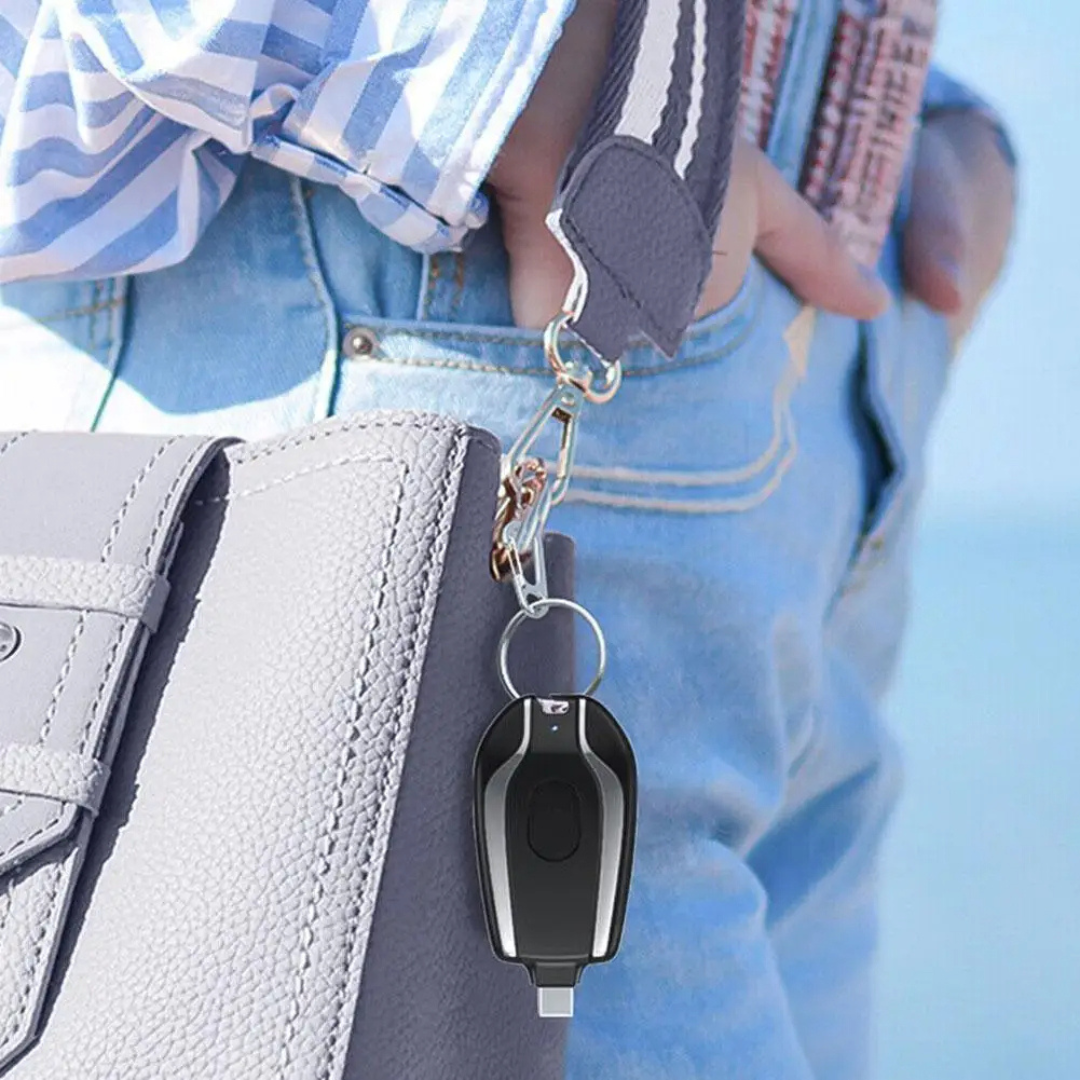 Keychain Power Bank – Emergency Backup