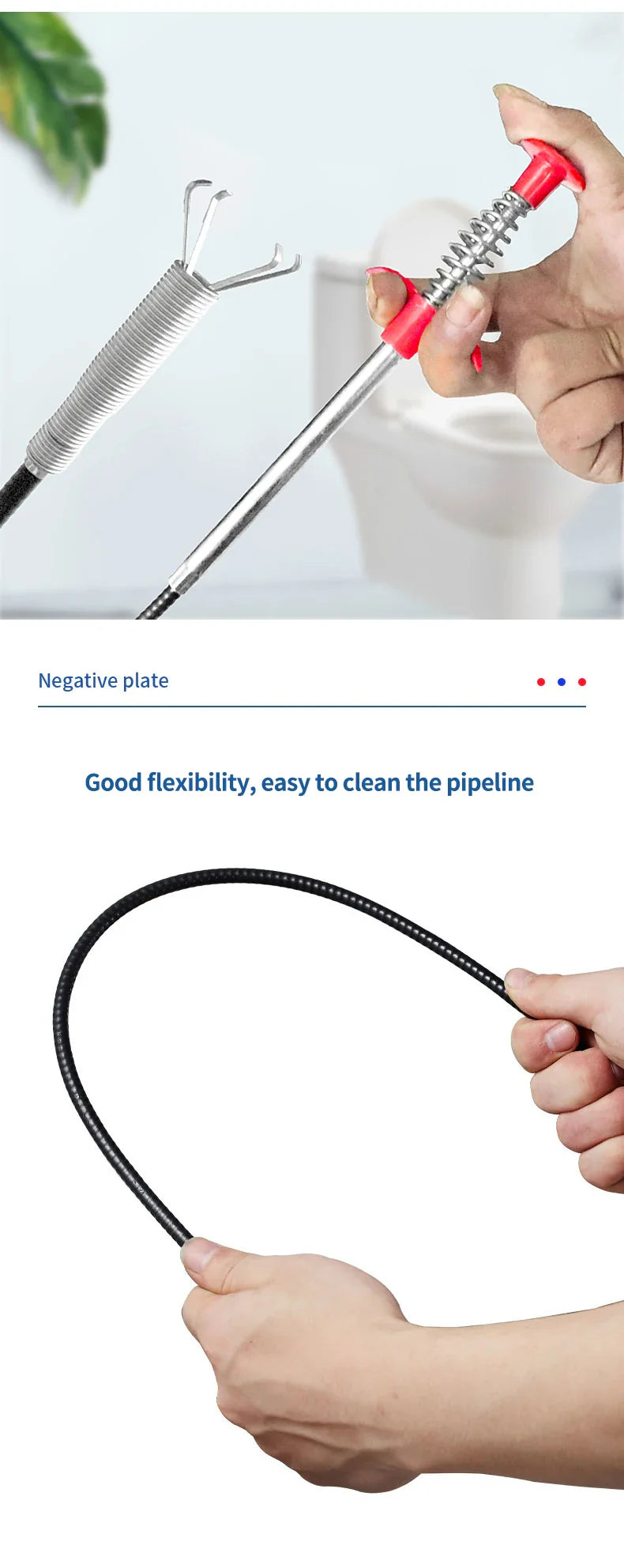 Spring Pipe Dredging Tool