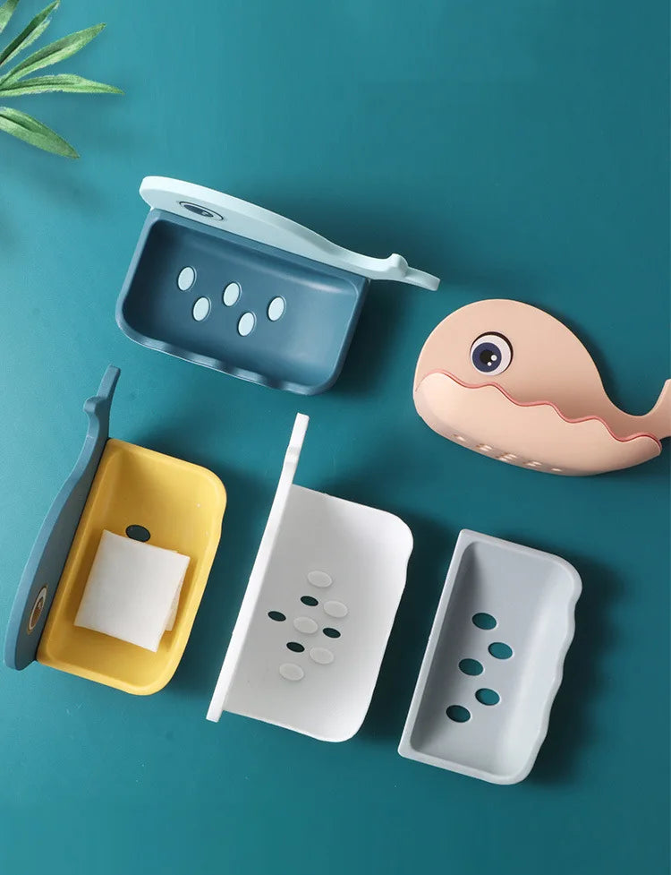 Adhesive Waterproof Soap Bar Holder (Any Color)