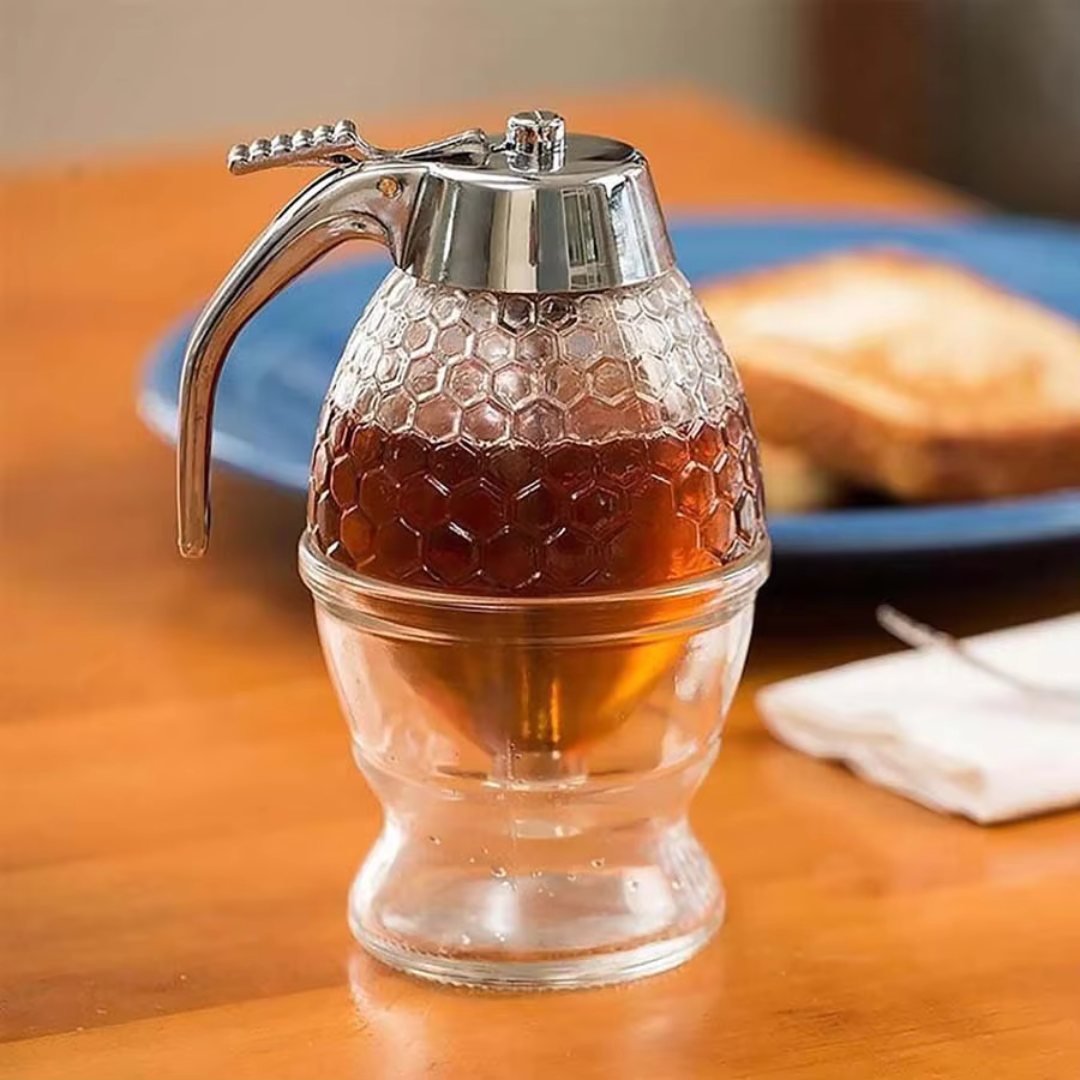 Premium Honey Dispenser Jar