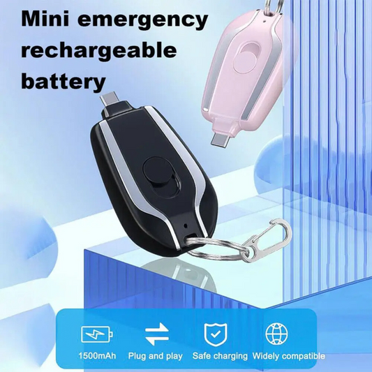 Keychain Power Bank – Emergency Backup