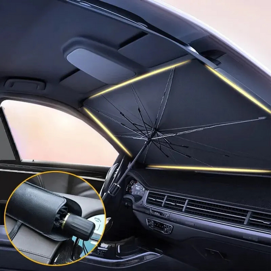 Universal Car Windshield Sunshade – Foldable & UV Protection