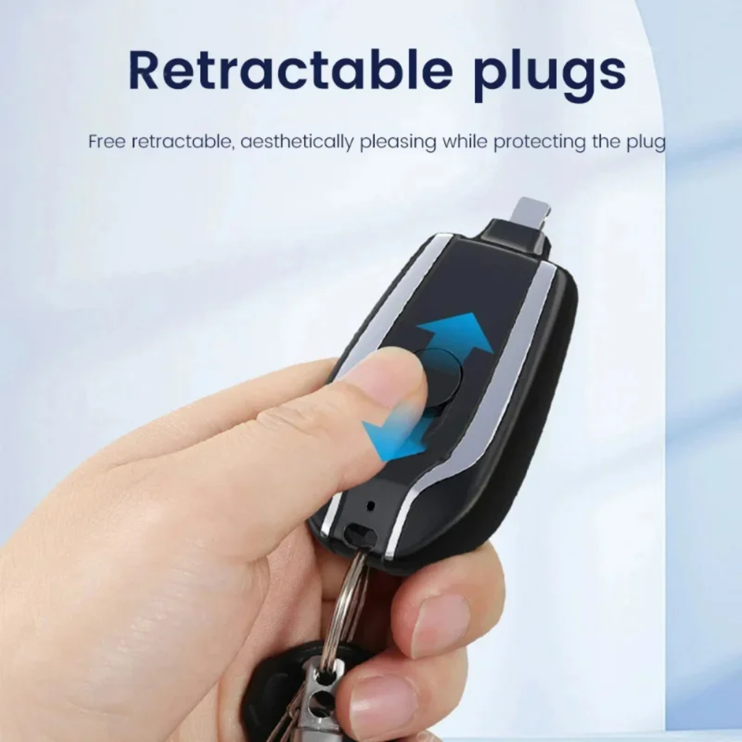 Keychain Power Bank – Emergency Backup