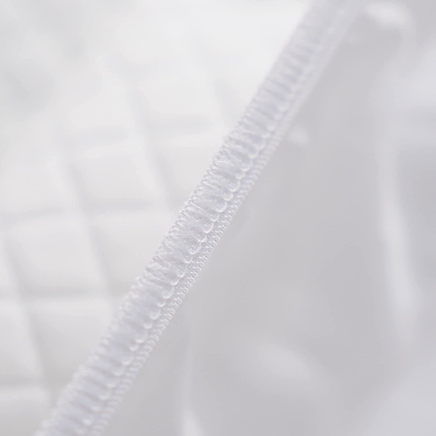 Jointless Recommended Premium & Export Quality Terry Cotton 100% Waterproof Fitted Style Mattress Protector- Grey Color