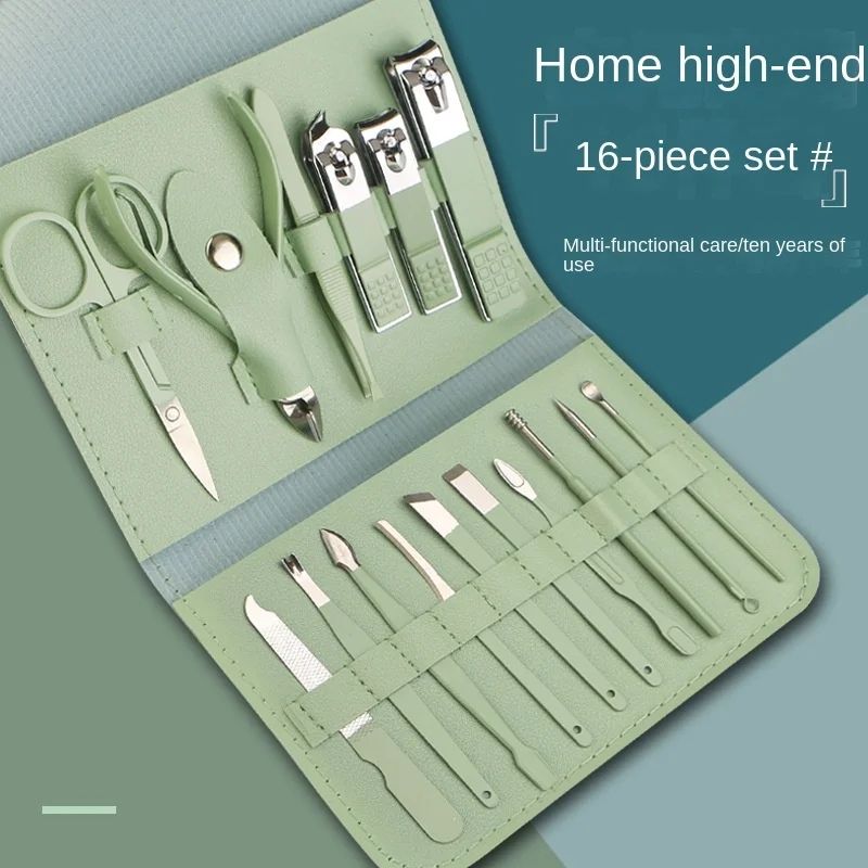 16 PCs Nail Clipper/Manicure & Pedicure Kit