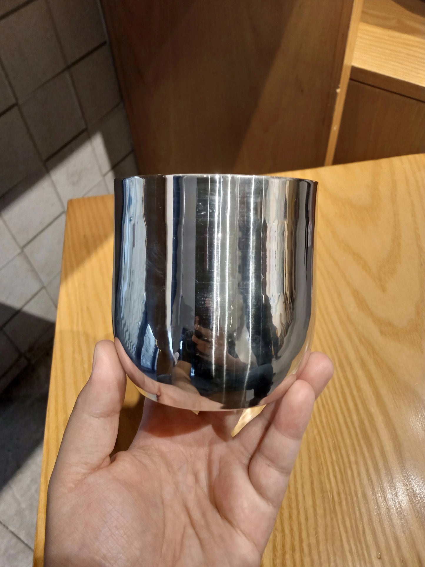 400ml Durable Stainless Steel Glass 🥛