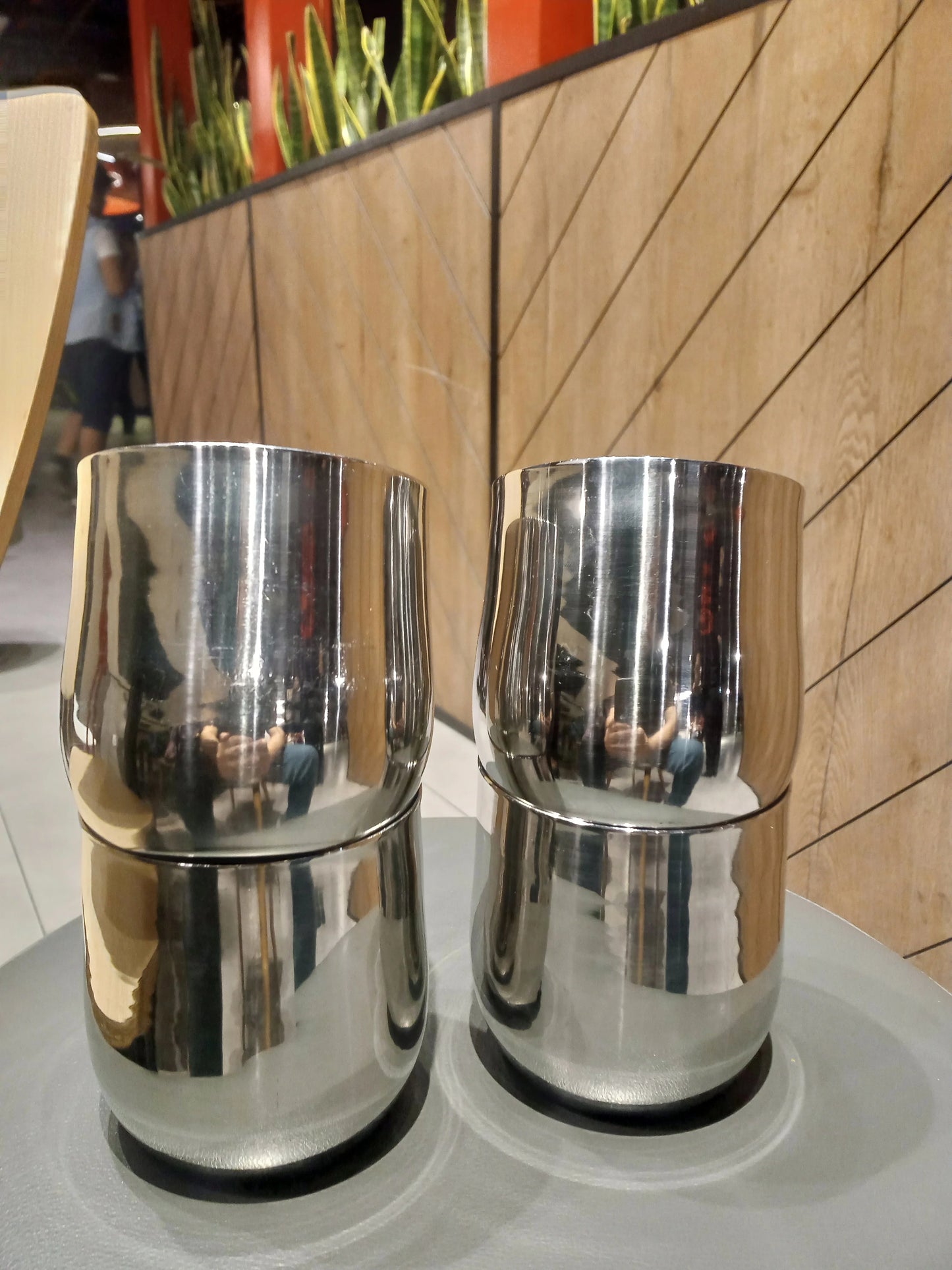 400ml Durable Stainless Steel Glass 🥛